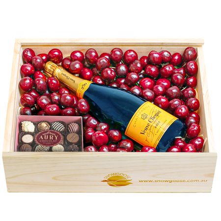 Cherry, Fine Chocolates & Veuve