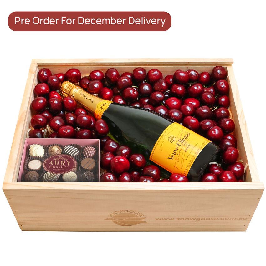 Cherry, Fine Chocolates & Veuve