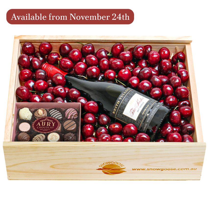 Cherry, Fine Chocolates & Kester Shiraz