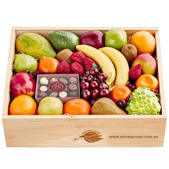 Mixed Fruit & Fine Chocolates Large